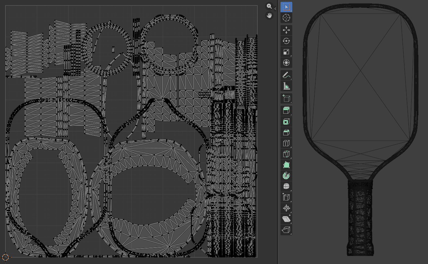 Clean logical UV mapping from 3D artist
