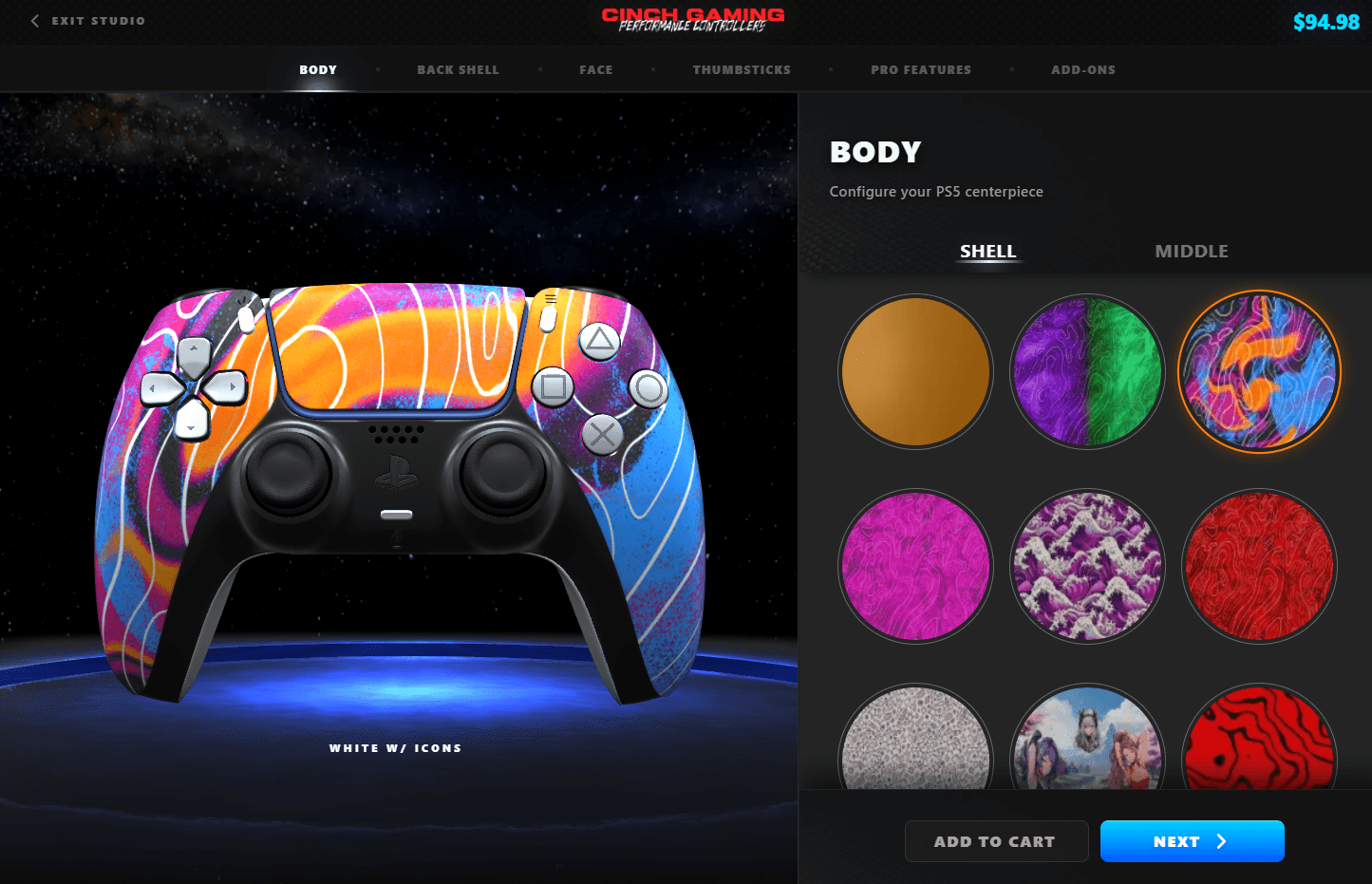 Cinch Gaming Pro Gaming Controllers