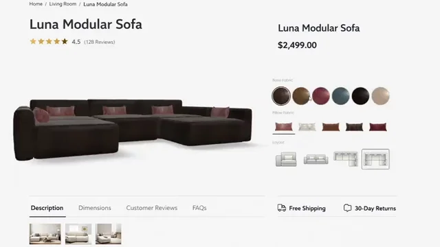 Modular Sofa Configurator
